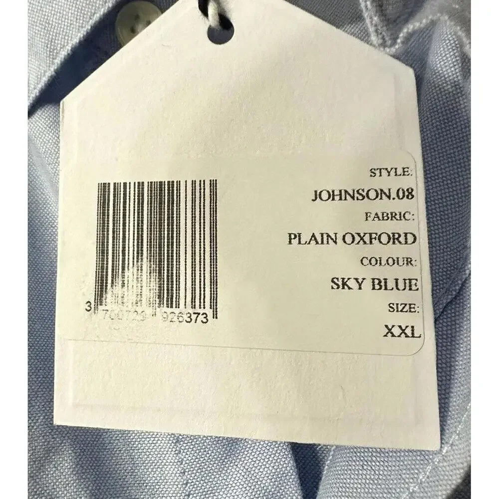 NWT Cuisse De Grenouille Paris Mens Johnson 08 Long Sleeve Button Shirt Size XXL - Picture 6 of 12